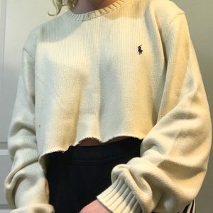 Ralph Lauren cropped sweater